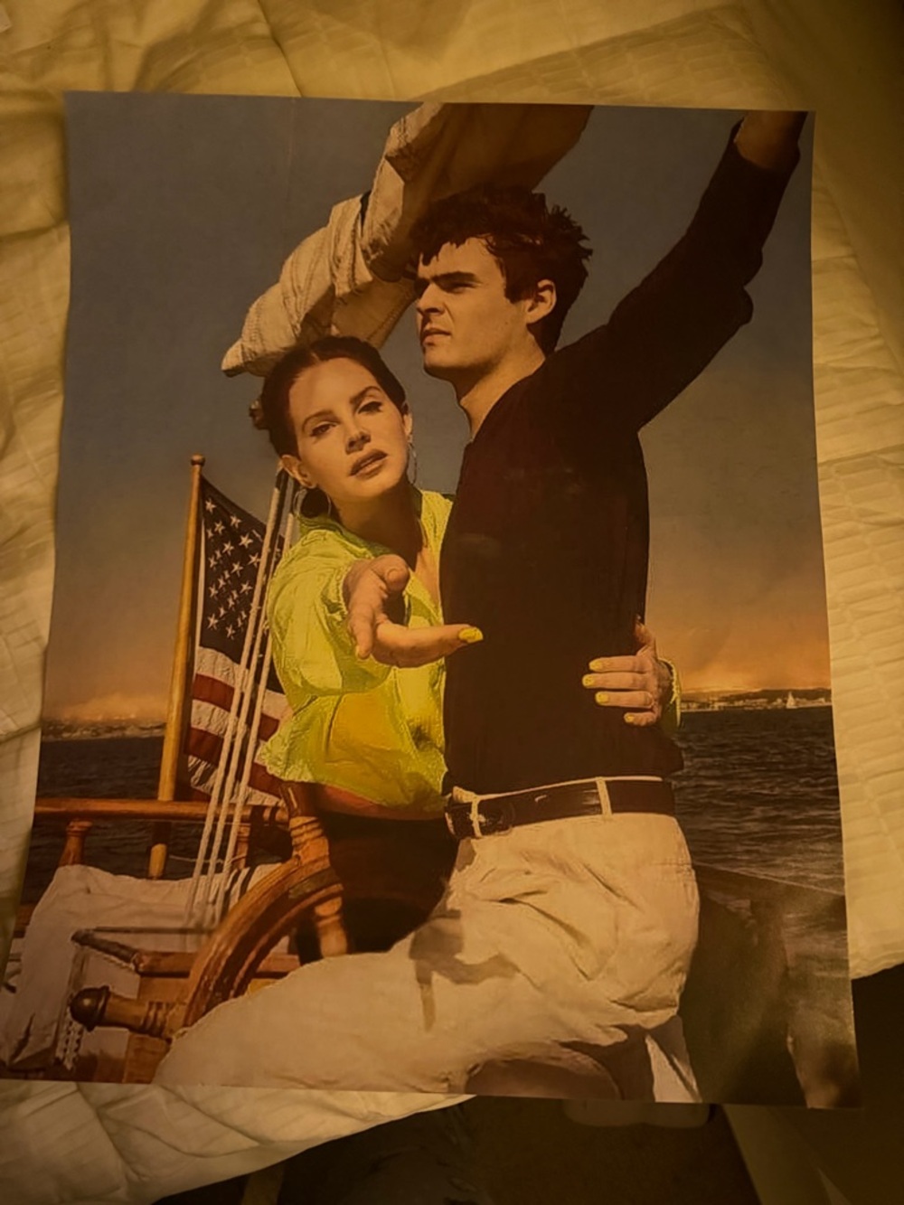Norman fucking Rockwell album cover poster 16x20